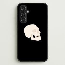 Skull Outline - Halloween  - Halloween Phone Case for Galaxy S23FE