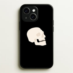 Skull Outline - Halloween  - Halloween Phone Case for iPhone 14 Plus