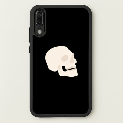 Skull Outline - Halloween  - Halloween Phone Case for Huawei P20