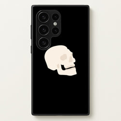 Skull Outline - Halloween  - Halloween Phone Case for Galaxy S24 Ultra