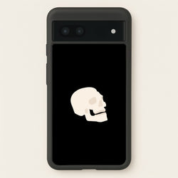 Skull Outline - Halloween  - Halloween Phone Case for Google Pixel 7a