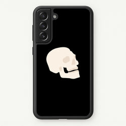 Skull Outline - Halloween  - Halloween Phone Case for Galaxy S21 Plus