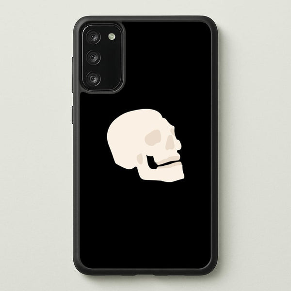 Skull Outline - Halloween  - Halloween Phone Case for Galaxy S20FE