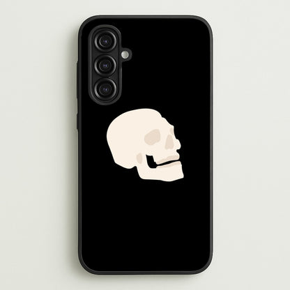Skull Outline - Halloween  - Halloween Phone Case for Galaxy A16