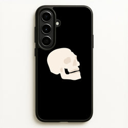 Skull Outline - Halloween  - Halloween Phone Case for Galaxy A56