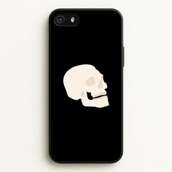 Skull Outline - Halloween  - Halloween Phone Case for iPhone 5 / 5s / SE 2016