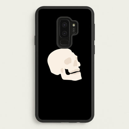 Skull Outline - Halloween  - Halloween Phone Case for Galaxy S9 Plus