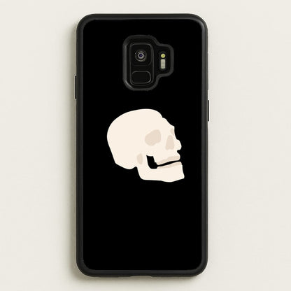 Skull Outline - Halloween  - Halloween Phone Case for Galaxy S9