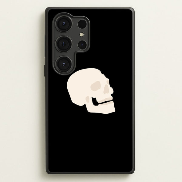 Skull Outline - Halloween  - Halloween Phone Case for Galaxy S25 Ultra