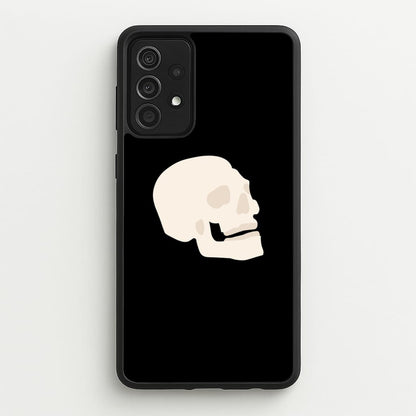 Skull Outline - Halloween  - Halloween Phone Case for Galaxy A52 / A52s