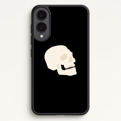 Skull Outline - Halloween  - Halloween Phone Case for Galaxy S25 Edge