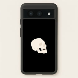Skull Outline - Halloween  - Halloween Phone Case for Google Pixel 8a