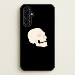 Skull Outline - Halloween  - Halloween Phone Case for Galaxy A54