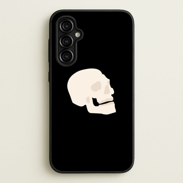 Skull Outline - Halloween  - Halloween Phone Case for Galaxy A54