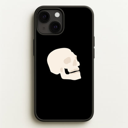 Skull Outline - Halloween  - Halloween Phone Case for iPhone 13 Mini