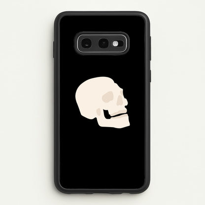 Skull Outline - Halloween  - Halloween Phone Case for Galaxy S10e
