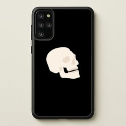 Skull Outline - Halloween  - Halloween Phone Case for Galaxy S20 Plus