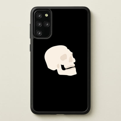 Skull Outline - Halloween  - Halloween Phone Case for Galaxy S20 Plus