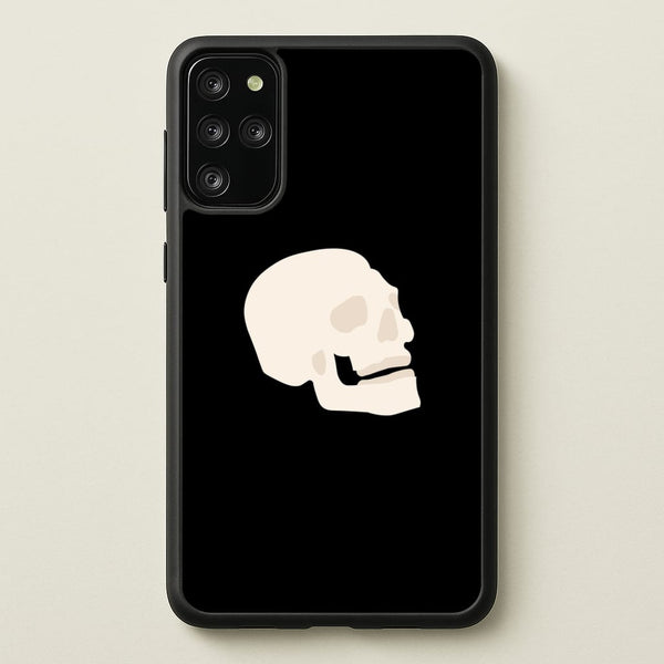 Skull Outline - Halloween  - Halloween Phone Case for Galaxy S20 Plus