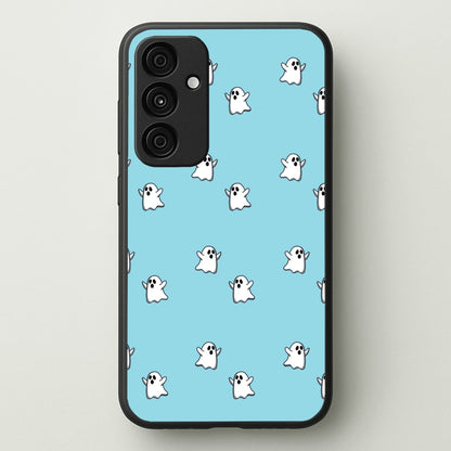 Ghost Pattern - Halloween  - Halloween Phone Case for Galaxy A55