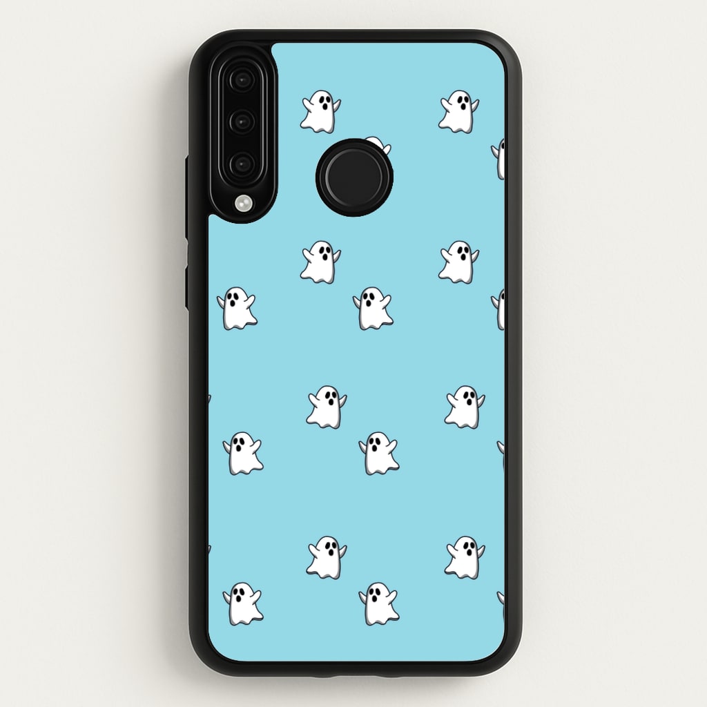 Ghost Pattern - Halloween  - Halloween Phone Case for Huawei P30 Lite