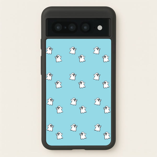 Ghost Pattern - Halloween  - Halloween Phone Case for Google Pixel 7 Pro