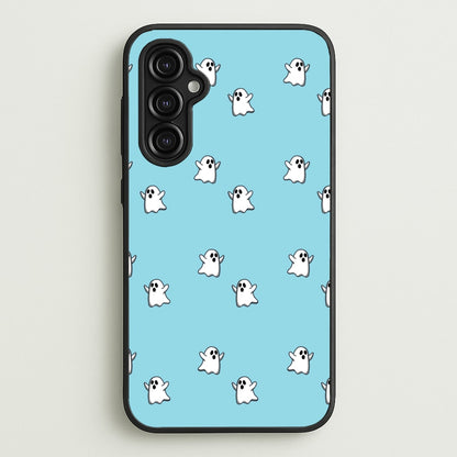 Ghost Pattern - Halloween  - Halloween Phone Case for Galaxy A14