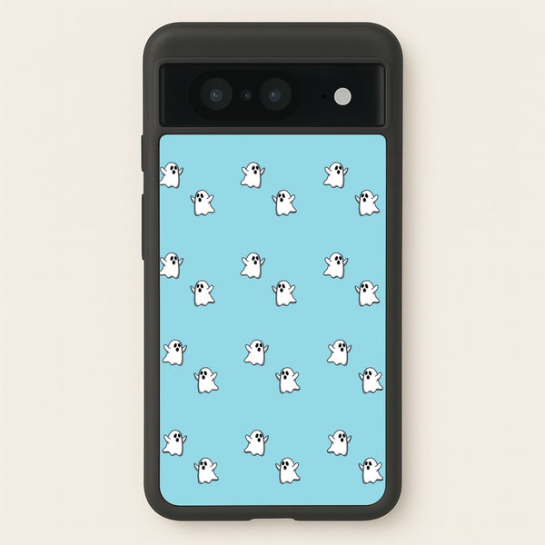 Ghost Pattern - Halloween  - Halloween Phone Case for Google Pixel 8