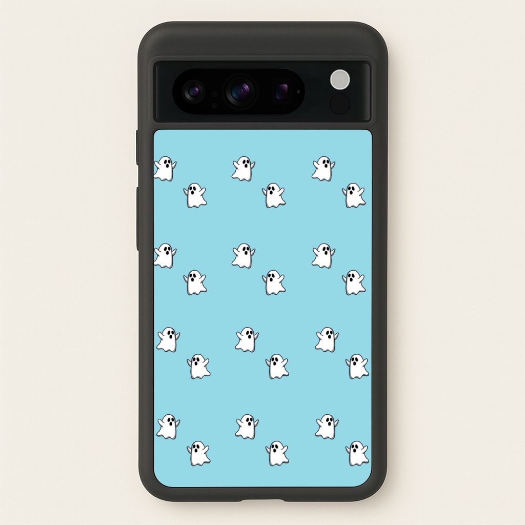 Ghost Pattern - Halloween  - Halloween Phone Case for Google Pixel 8 Pro