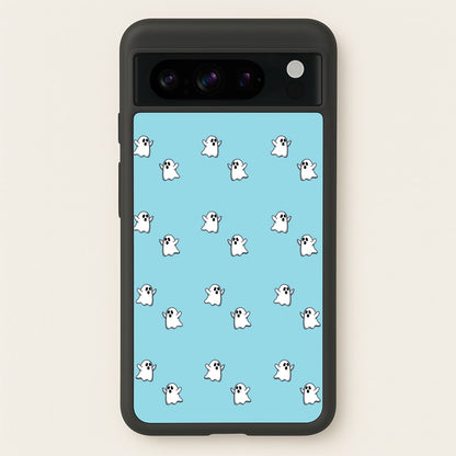 Ghost Pattern - Halloween  - Halloween Phone Case for Google Pixel 8 Pro
