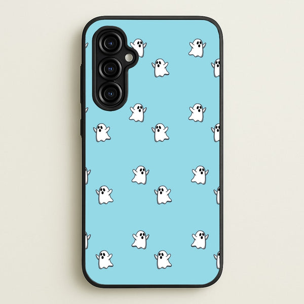 Ghost Pattern - Halloween  - Halloween Phone Case for Galaxy A54