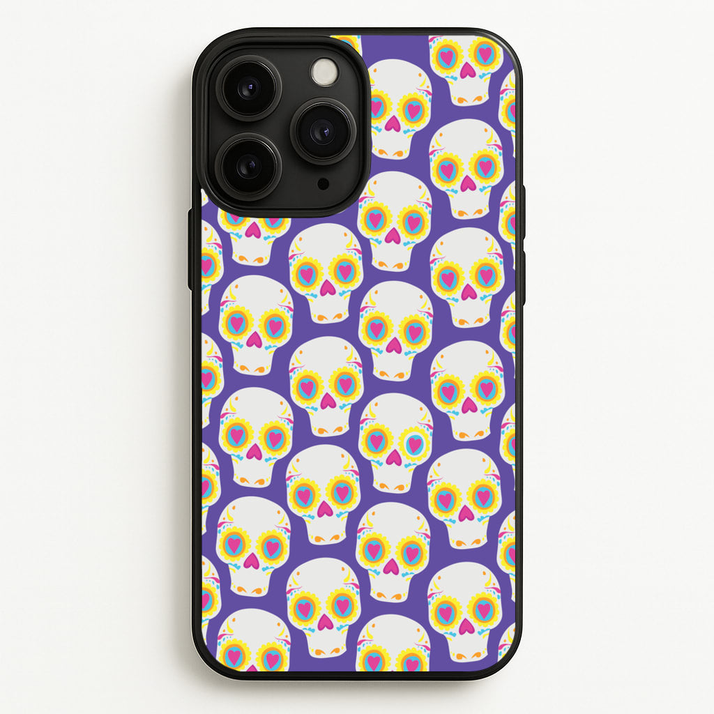 Skull Pattern - Halloween  - Halloween Phone Case for iPhone 11 Pro