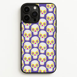 Skull Pattern - Halloween  - Halloween Phone Case for iPhone 13 Pro Max