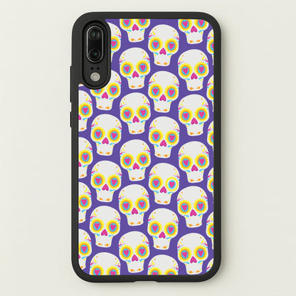 Skull Pattern - Halloween  - Halloween Phone Case for Huawei P20