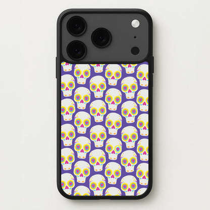 Skull Pattern - Halloween Phone Case for iPhone 17 Pro Max