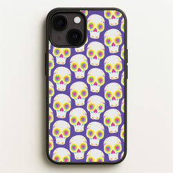 Skull Pattern - Halloween  - Halloween Phone Case for iPhone 13 Mini