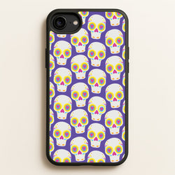 Skull Pattern - Halloween  - Halloween Phone Case for iPhone 6 / 7 / 8 / SE