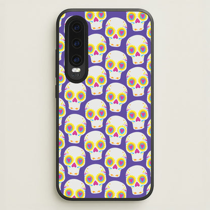 Skull Pattern - Halloween  - Halloween Phone Case for Huawei P30