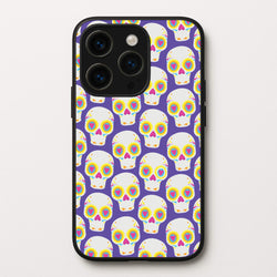 Skull Pattern - Halloween  - Halloween Phone Case for iPhone 14 Pro Max