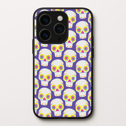 Skull Pattern - Halloween  - Halloween Phone Case for iPhone 14 Pro Max