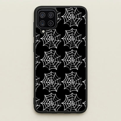 Cobwebs - Halloween  - Halloween Phone Case for Galaxy A12