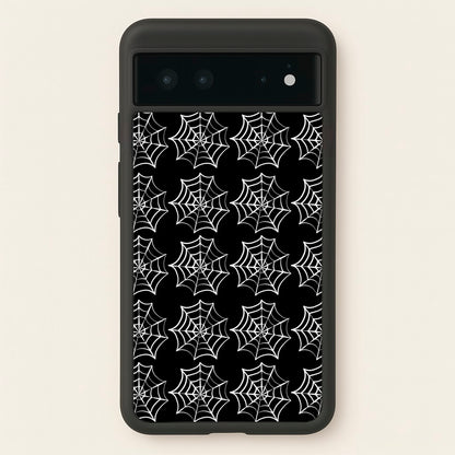 Cobwebs - Halloween  - Halloween Phone Case for Google Pixel 6