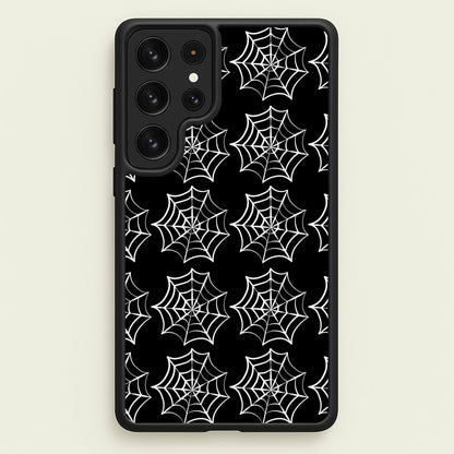 Cobwebs - Halloween  - Halloween Phone Case for Galaxy S22 Ultra