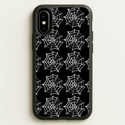 Cobwebs - Halloween  - Halloween Phone Case for iPhone X / XS