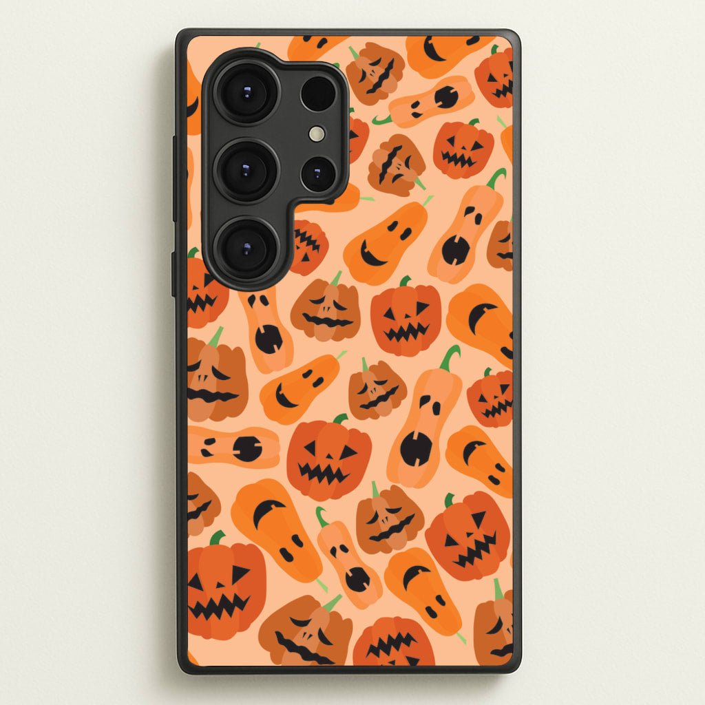 Chilli Pumpkin - Halloween  - Halloween Phone Case for Galaxy S25 Ultra