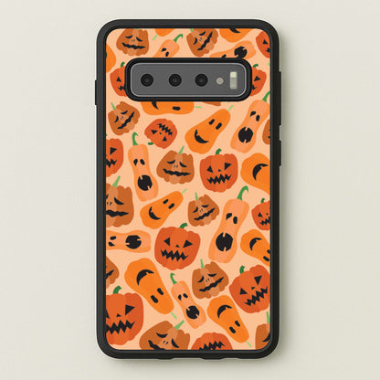 Chilli Pumpkin - Halloween  - Halloween Phone Case for Galaxy S10