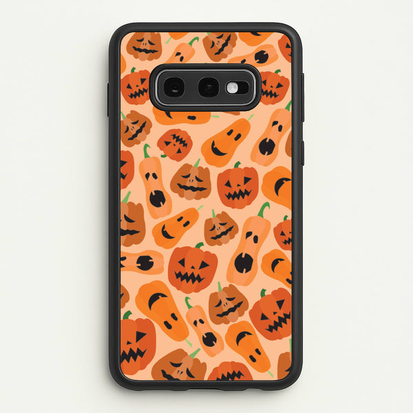 Chilli Pumpkin - Halloween  - Halloween Phone Case for Galaxy S10e
