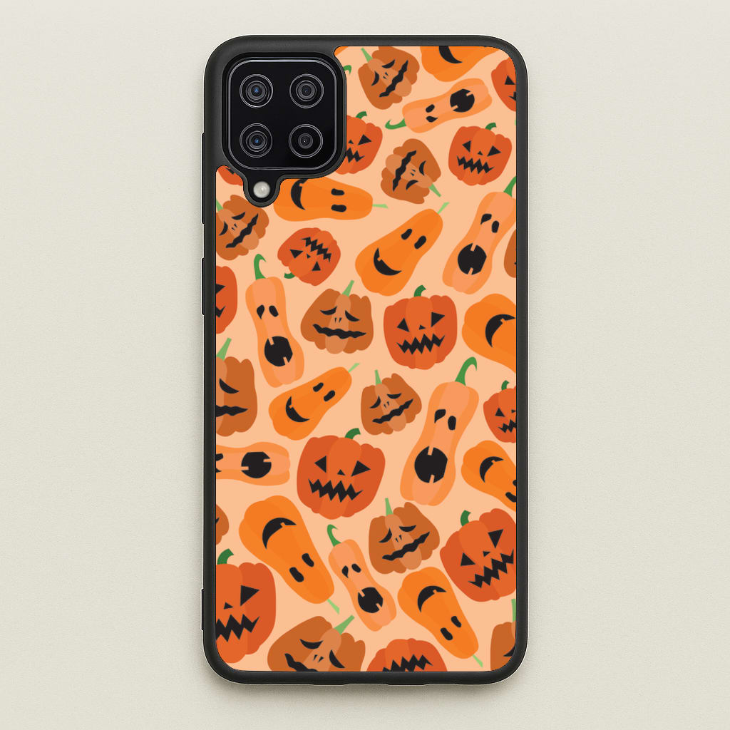 Chilli Pumpkin - Halloween  - Halloween Phone Case for Galaxy A12