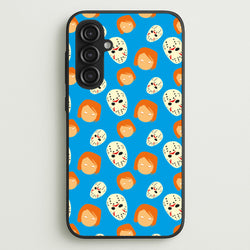 Chucky And Jason Pattern - Halloween  - Halloween Phone Case for Galaxy S23FE