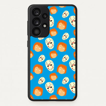 Chucky And Jason Pattern - Halloween  - Halloween Phone Case for Galaxy A53
